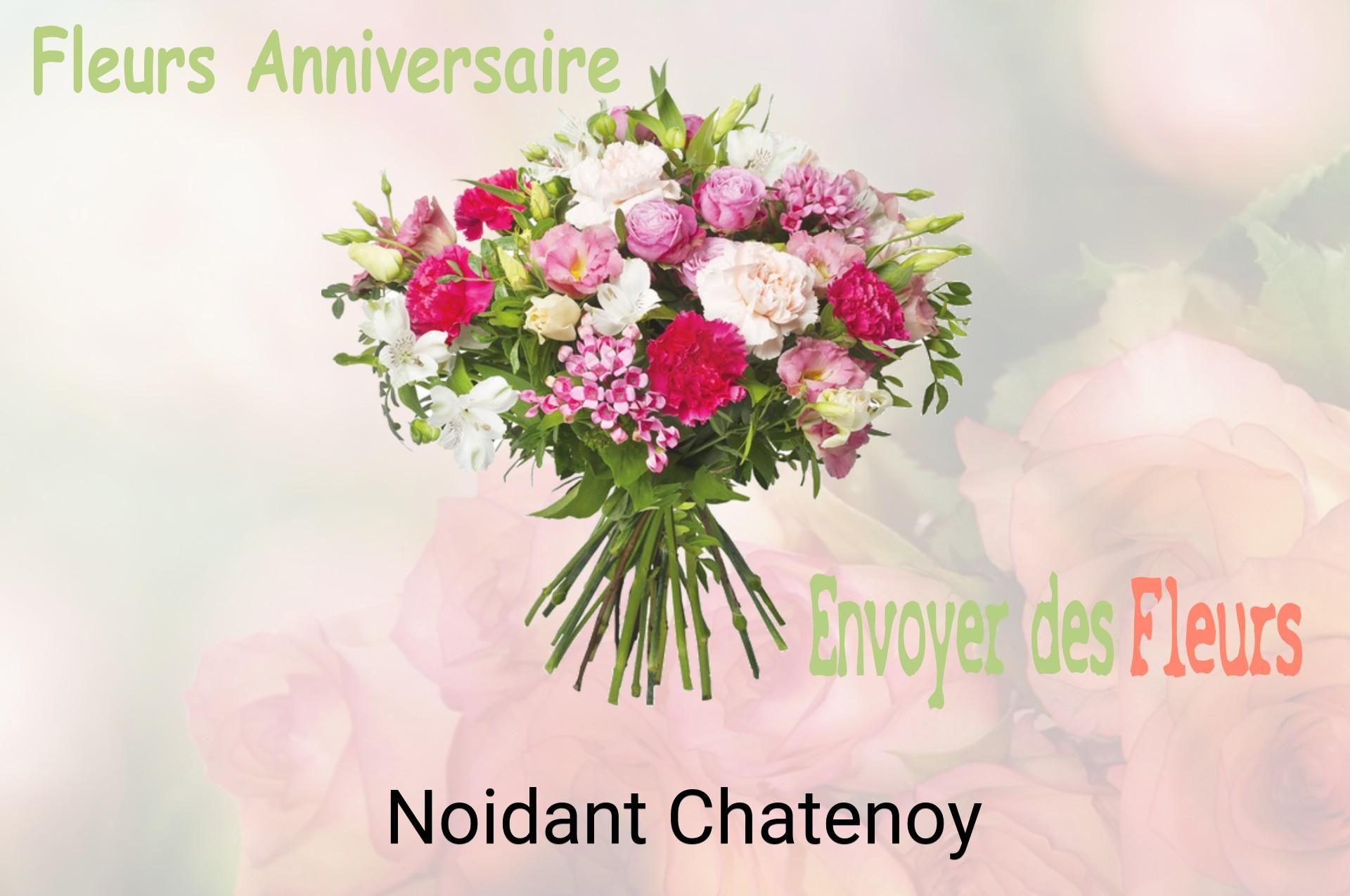 Bouquet de fleurs d’anniversaire livré à Noidant-Chatenoy